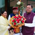 नवनियुक्त मंत्री खजान दास ने सीएम धामी से की मुलाकात