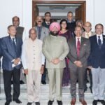 हिमालयन इंटरनेशनल स्ट्रेटेजिक मंच थिंक टैंक के सदस्यों ने राज्यपाल से की भेंट े