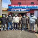 पुलिस चौकी में तोड़फोड़ व पथराव करने वाले पांच आरोपी गिरफ्तार