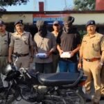 हत्याकांड में मुख्य आरोपी समेत दो गिरफ्तार, तमंचा और कारतूस बरामद